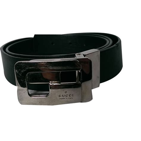 65 black gucci belt|all black men Gucci belt.